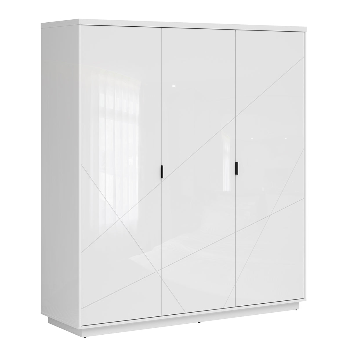 Armoire 3 portes Sven Blanc