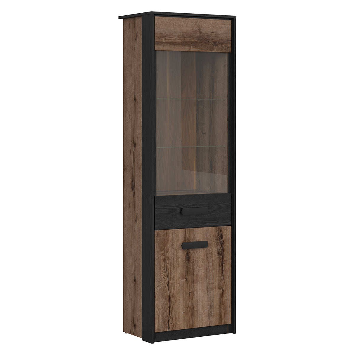 Vitrine 2 portes Romane Bois