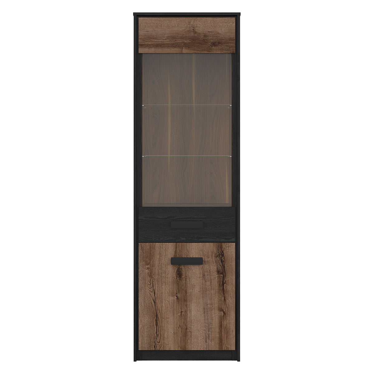 Vitrine 2 portes Romane Bois - vue 3
