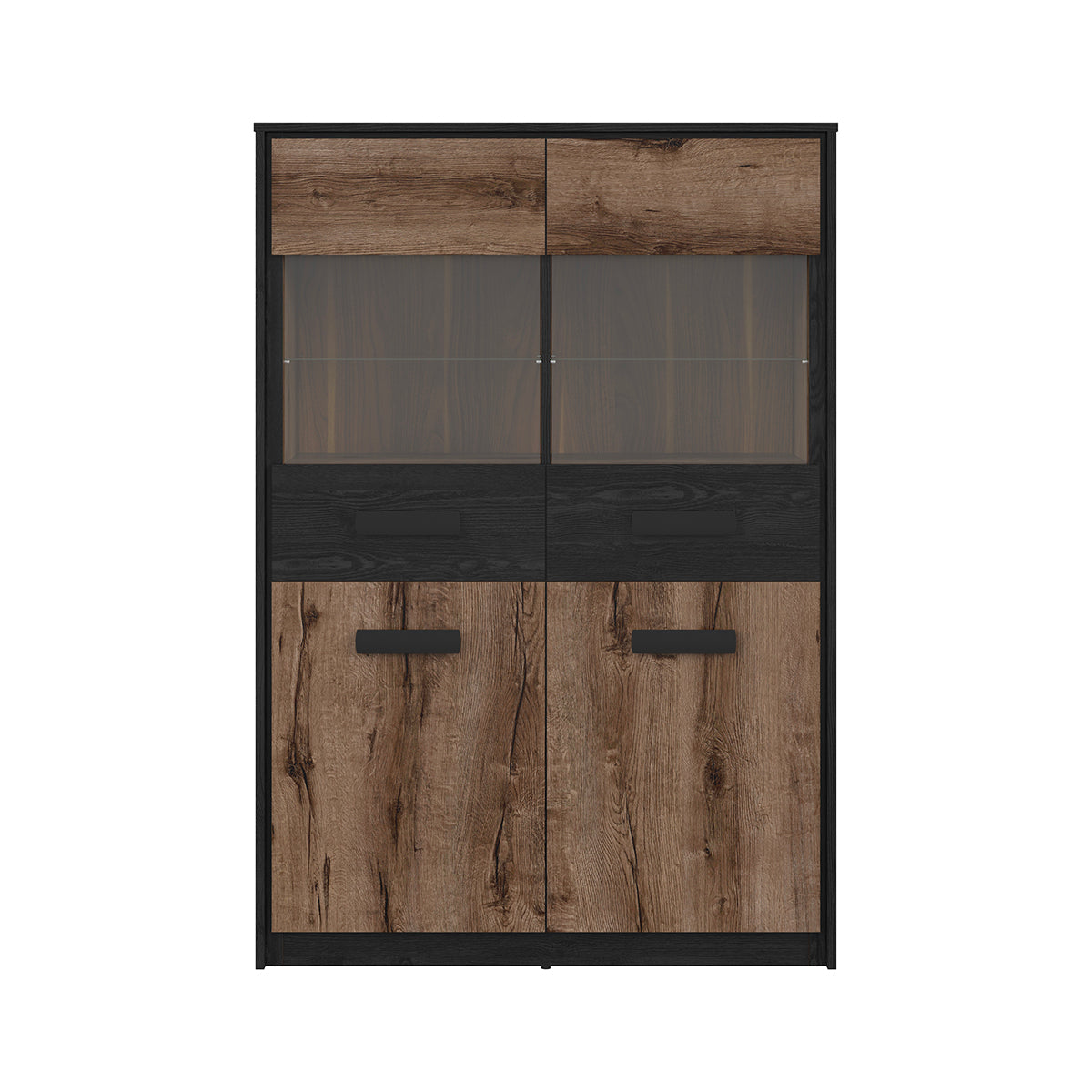 Vaisselier 4 portes Romane Bois - vue 3