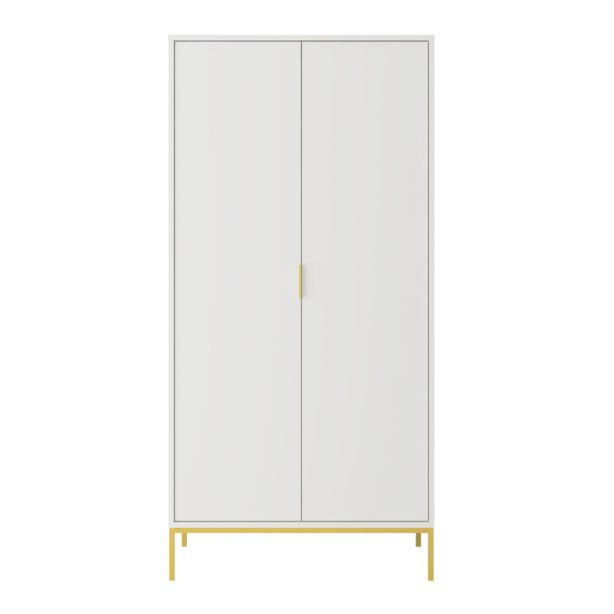 Armoire 2 portes Seattle Blanc - vue 2