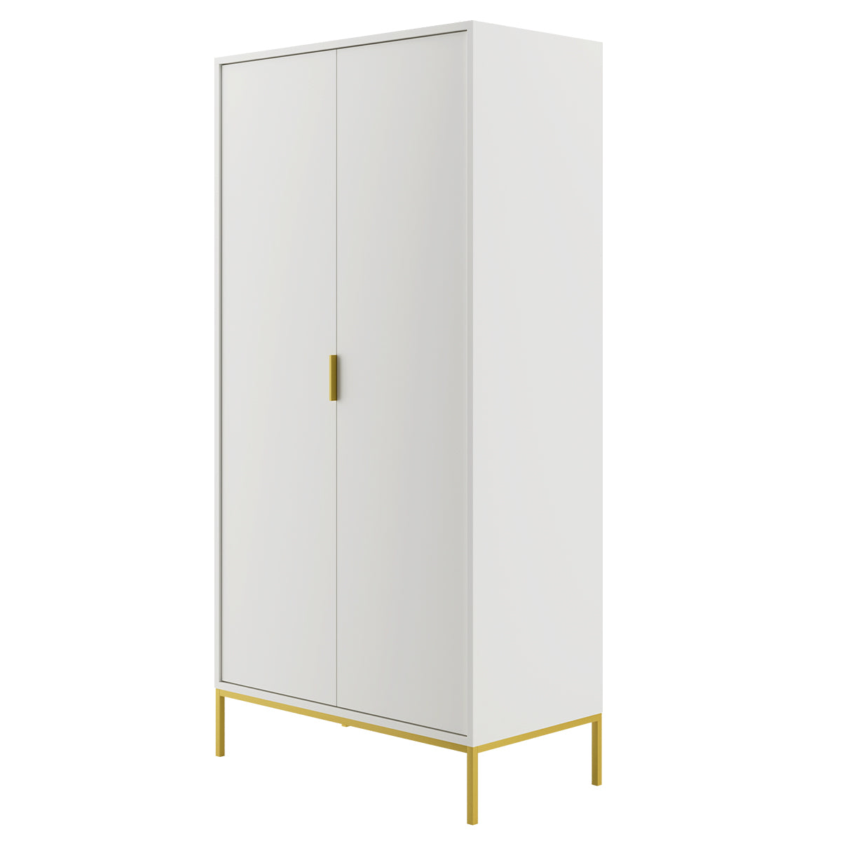 Armoire 2 portes Seattle Blanc - vue 4