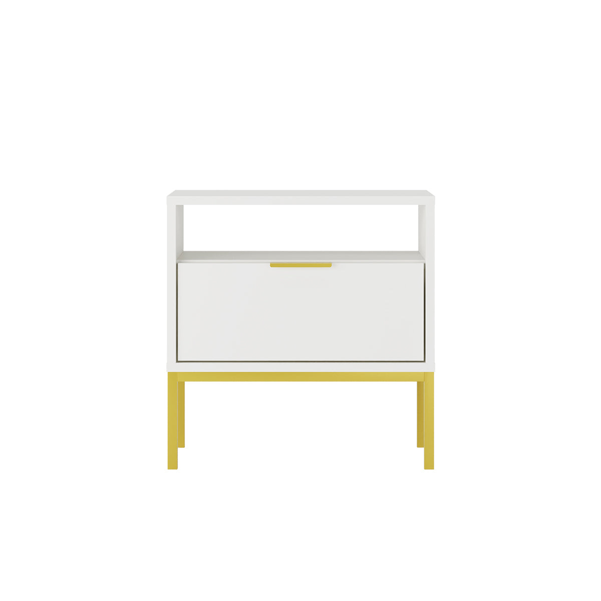Table de chevet Seattle Blanc - vue 2