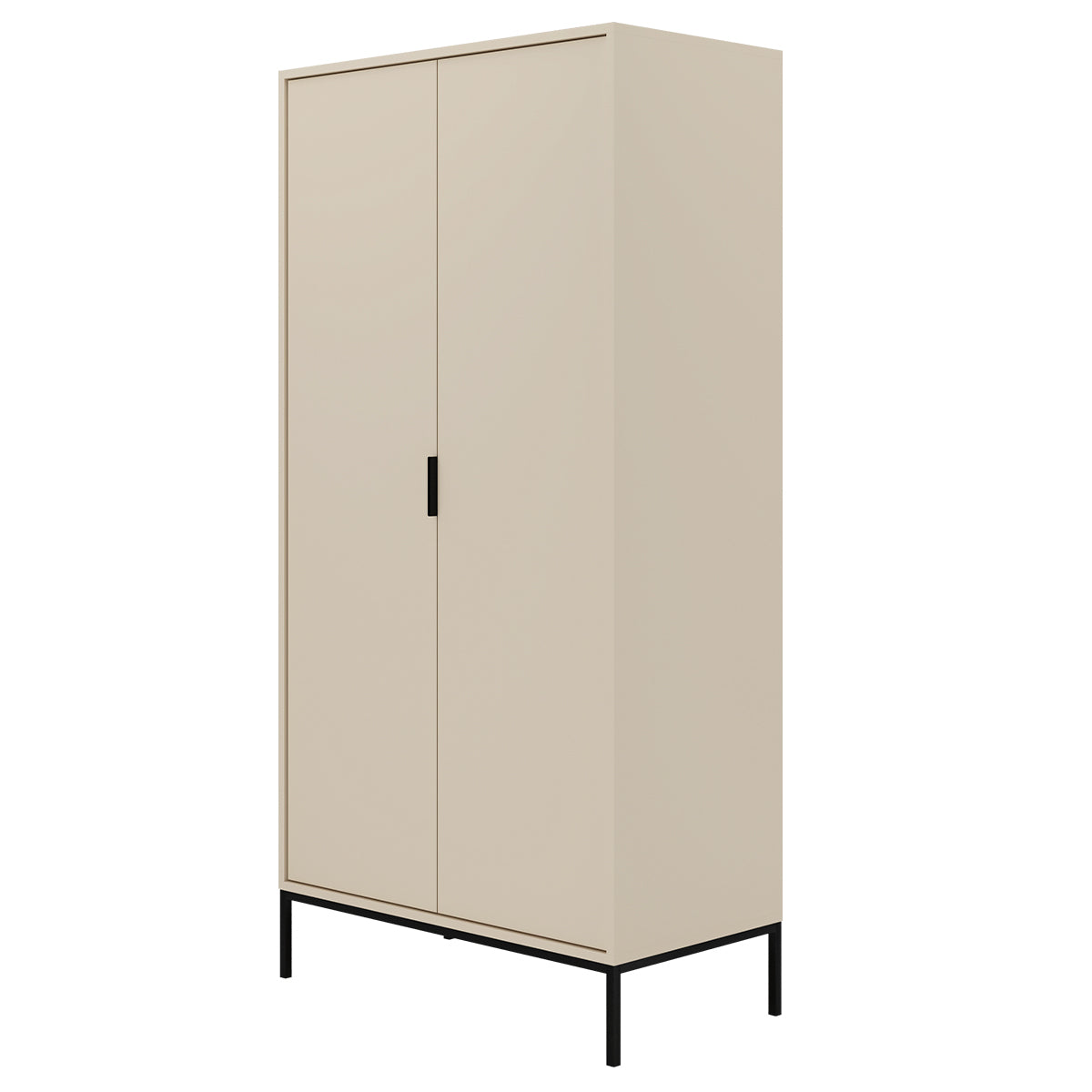 Armoire 2 portes Seattle Cachemire - vue 4