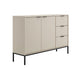 Buffet 2 portes 3 tiroirs Seattle Cachemire