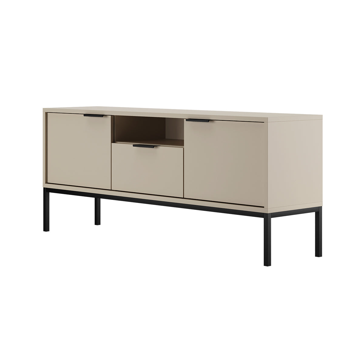 Meuble TV 135 cm Seattle Cachemire - vue 4