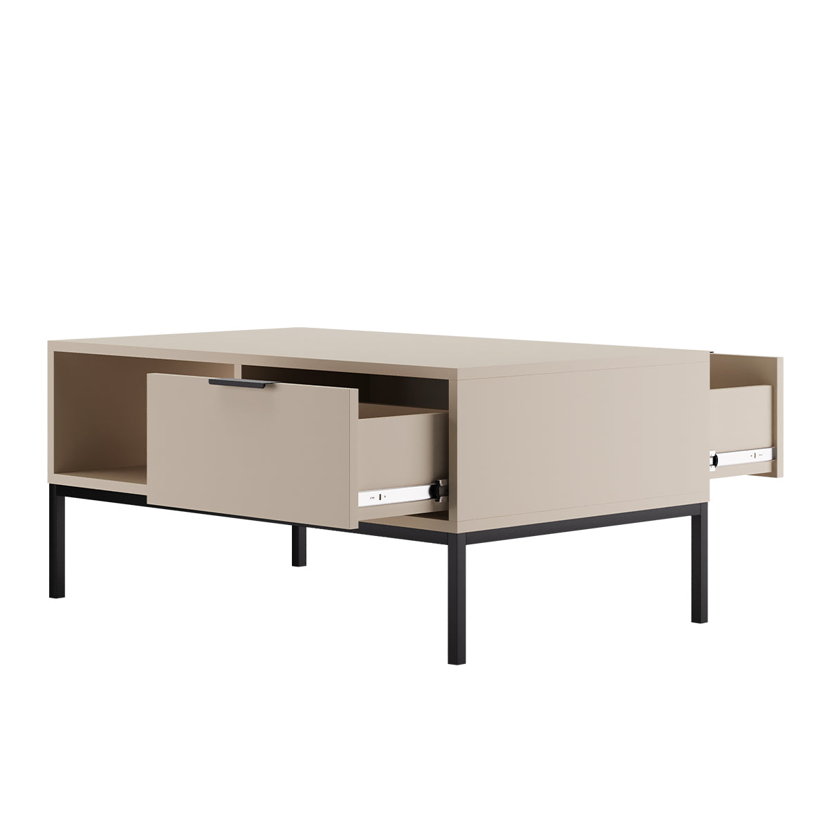 Table basse 100 cm Seattle Cachemire - vue 3