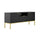 Meuble TV 135 cm Seattle Noir