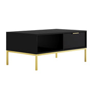 Table basse 100 cm Seattle Noir