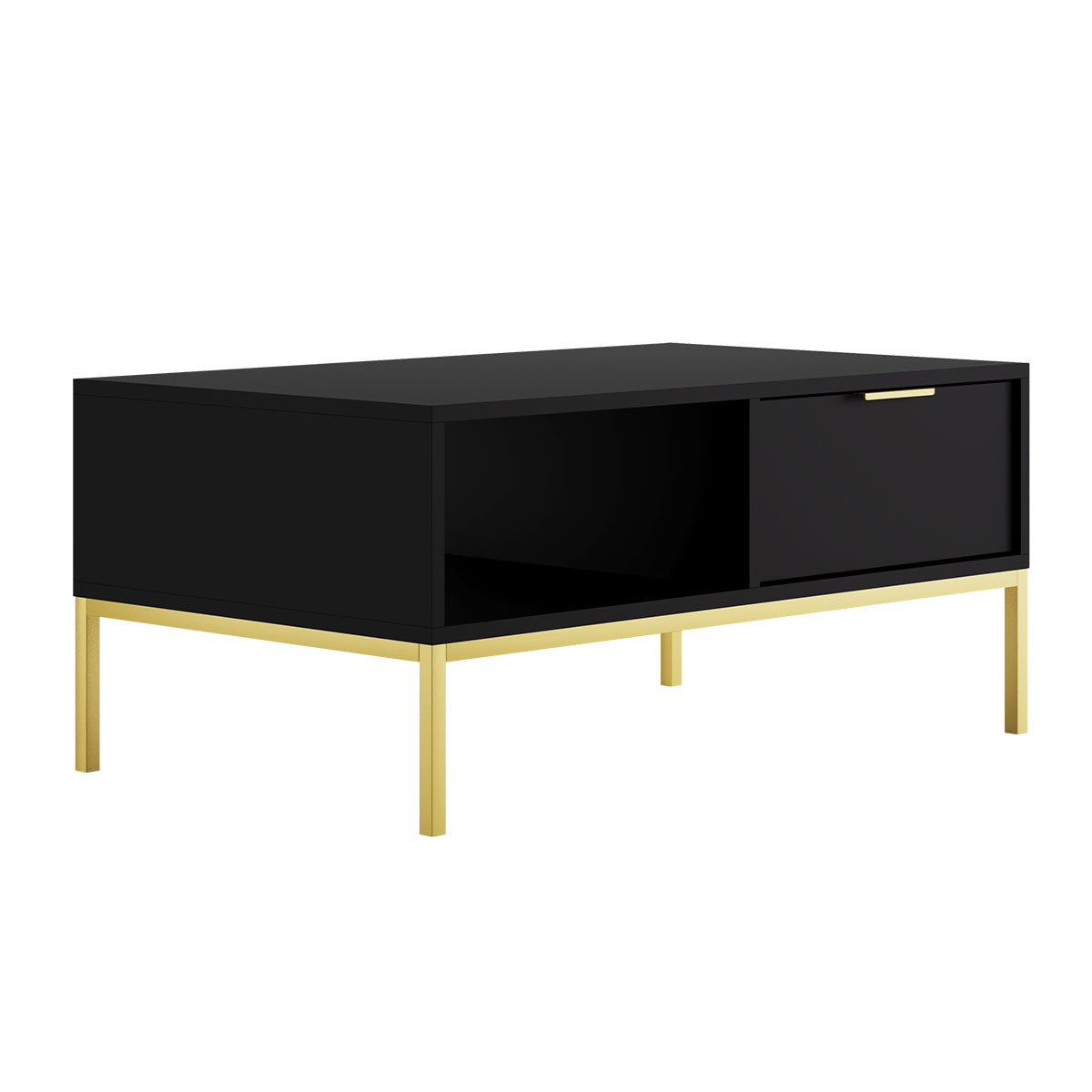 Table basse 100 cm Seattle Noir