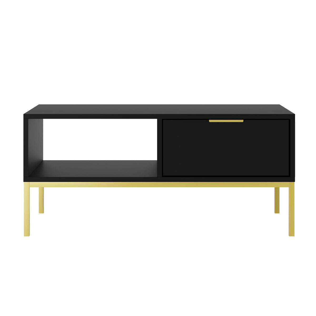 Table basse 100 cm Seattle Noir - vue 2