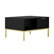 Table basse 80 cm Seattle Noir
