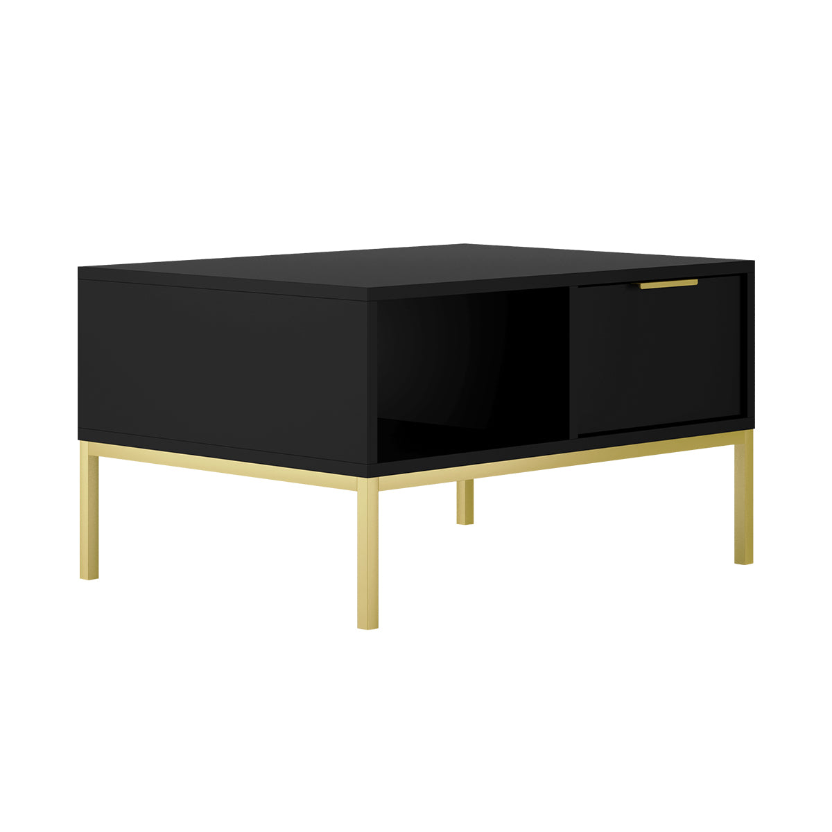 Table basse 80 cm Seattle Noir