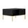 Table basse 80 cm Seattle Noir