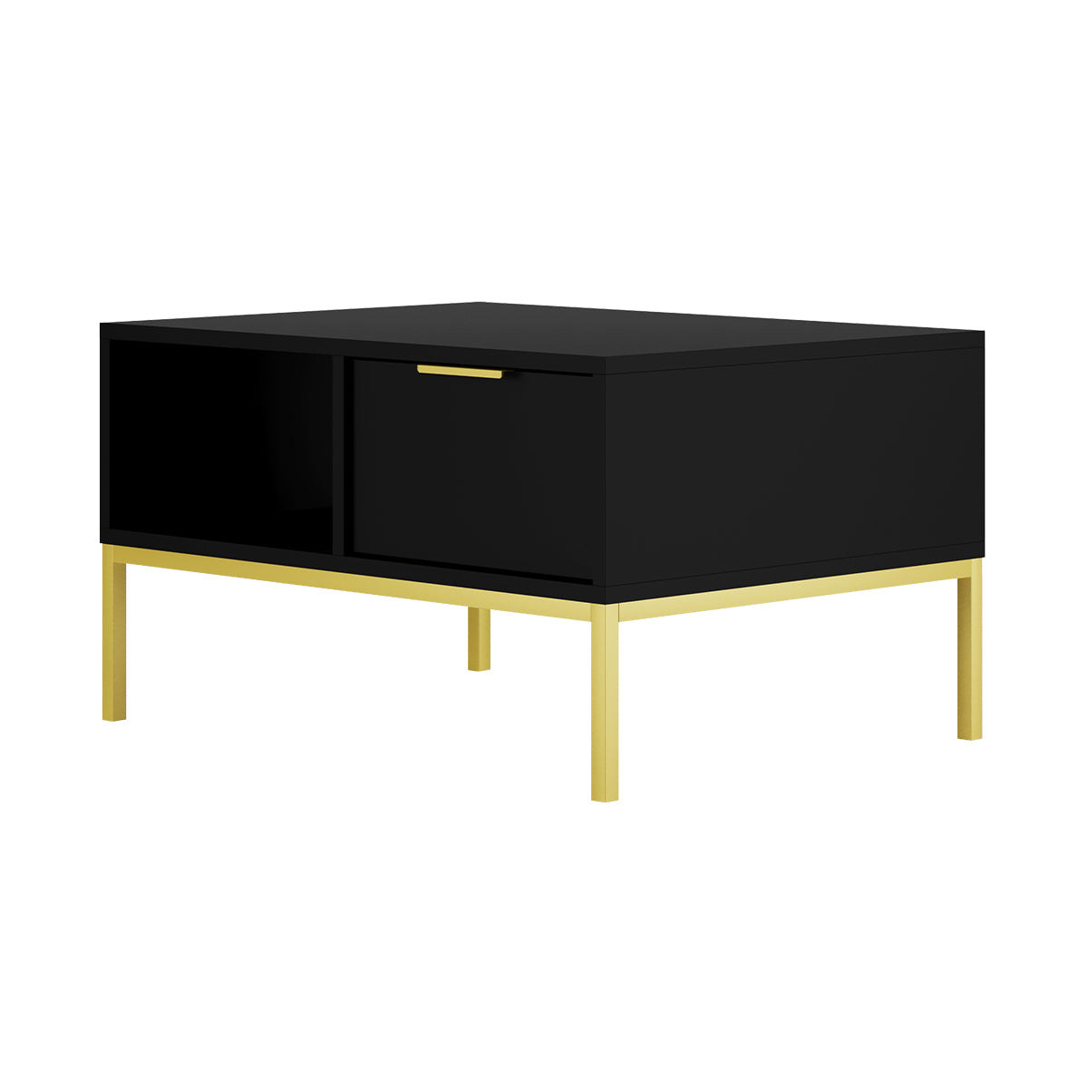 Table basse 80 cm Seattle Noir - vue 4
