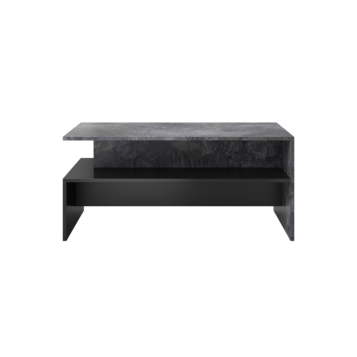 Table basse Sloan Béton foncé - vue 2