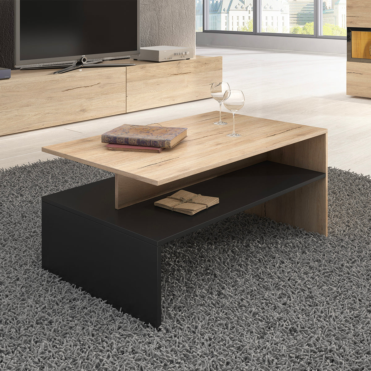 Table basse Sloan Bois - vue 3