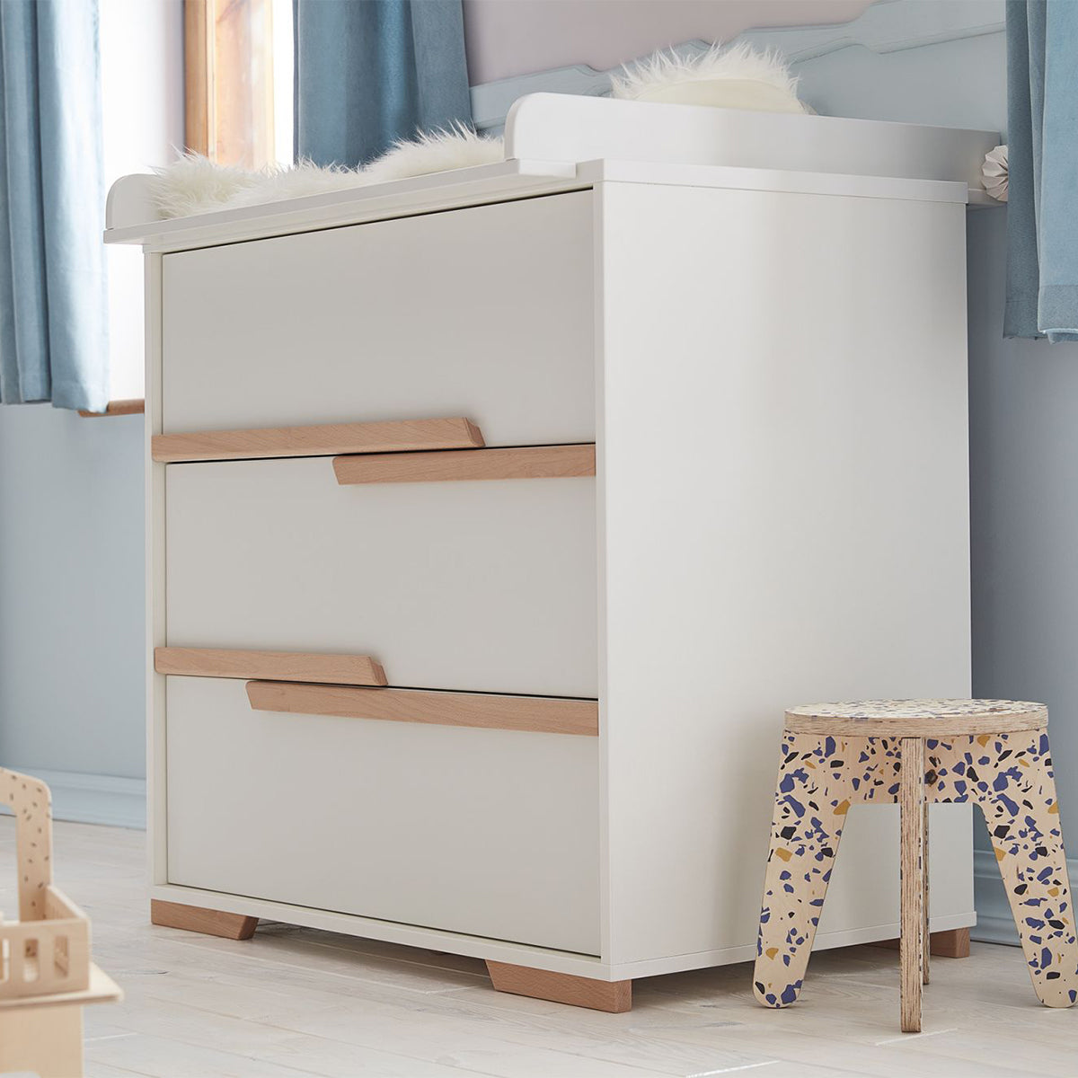 Plan à langer pour commode à langer Pinio Snap et Calmo Blanc - vue 3