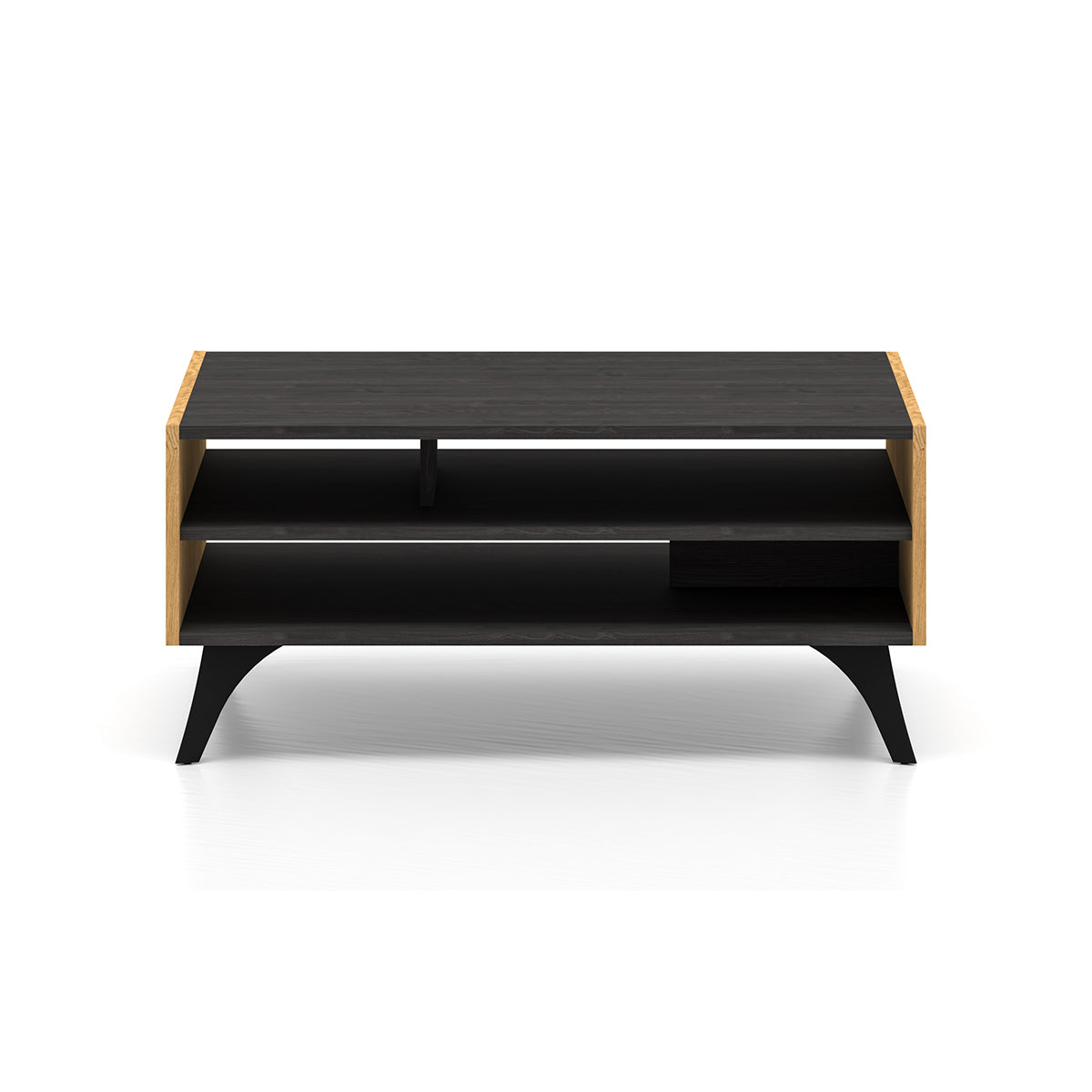 Table basse Soah Bois et Noir - vue 2
