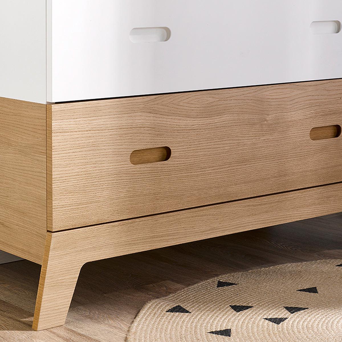 Commode Bébé-Junior Provence Archipel Blanc Chêne - vue 3
