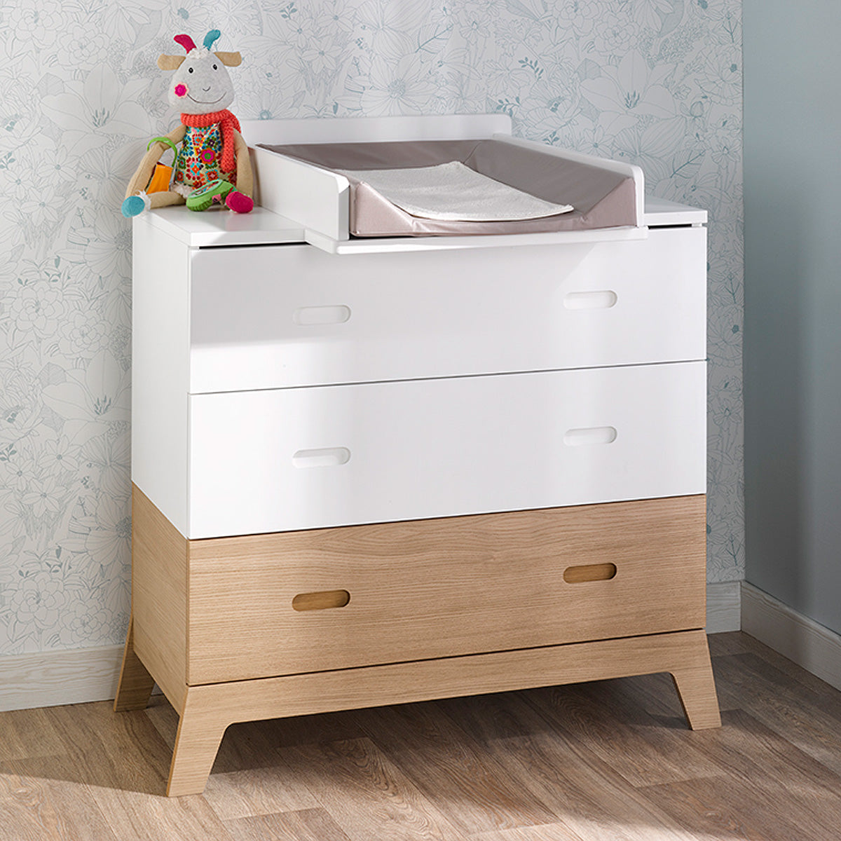 Commode Bébé-Junior Provence Archipel Blanc Chêne - vue 2