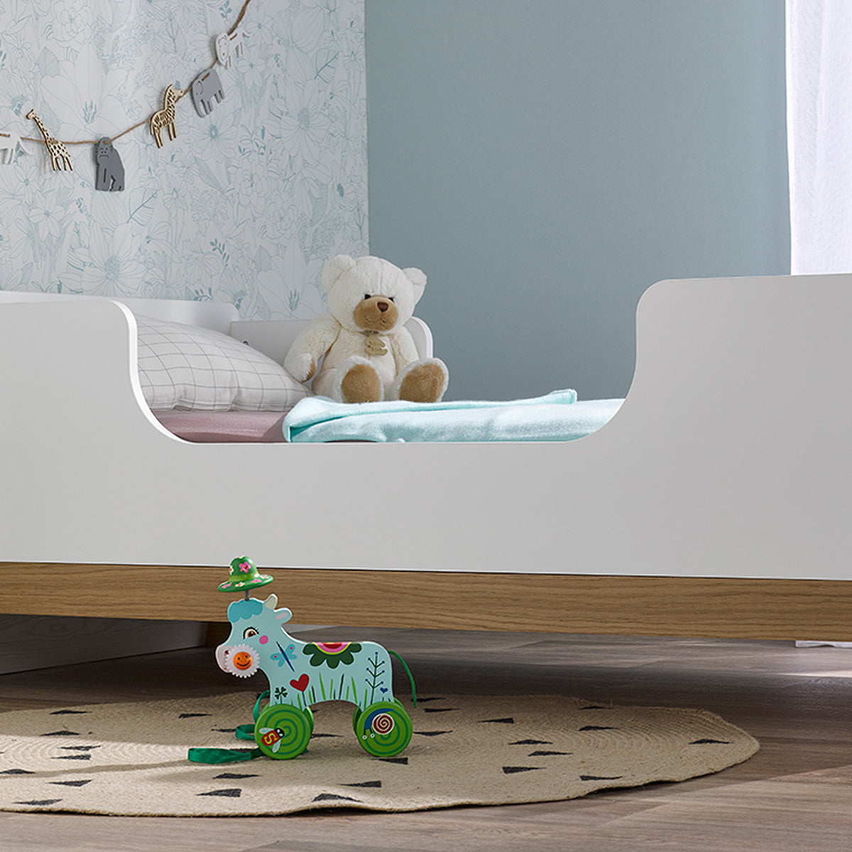 Lit bébé évolutif Bébé Provence Archipel Blanc Chêne - vue 4