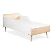 Lit 80x180 sommier inclus LittleSky by Klups Sofie Hêtre et Blanc