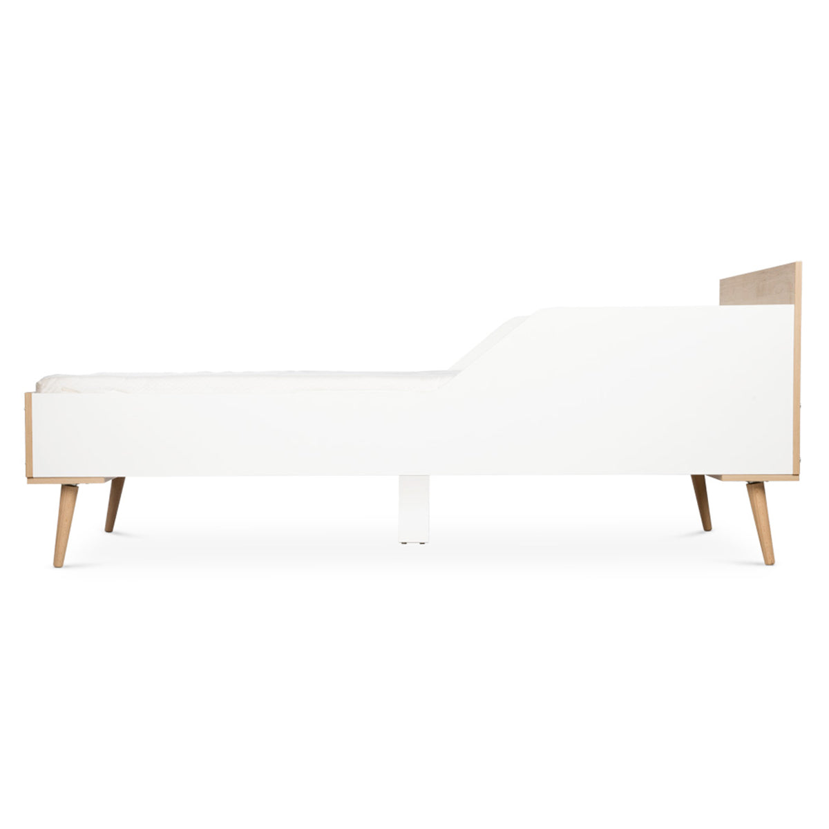 Lit 80x180 sommier inclus LittleSky by Klups Sofie Hêtre et Blanc - vue 4