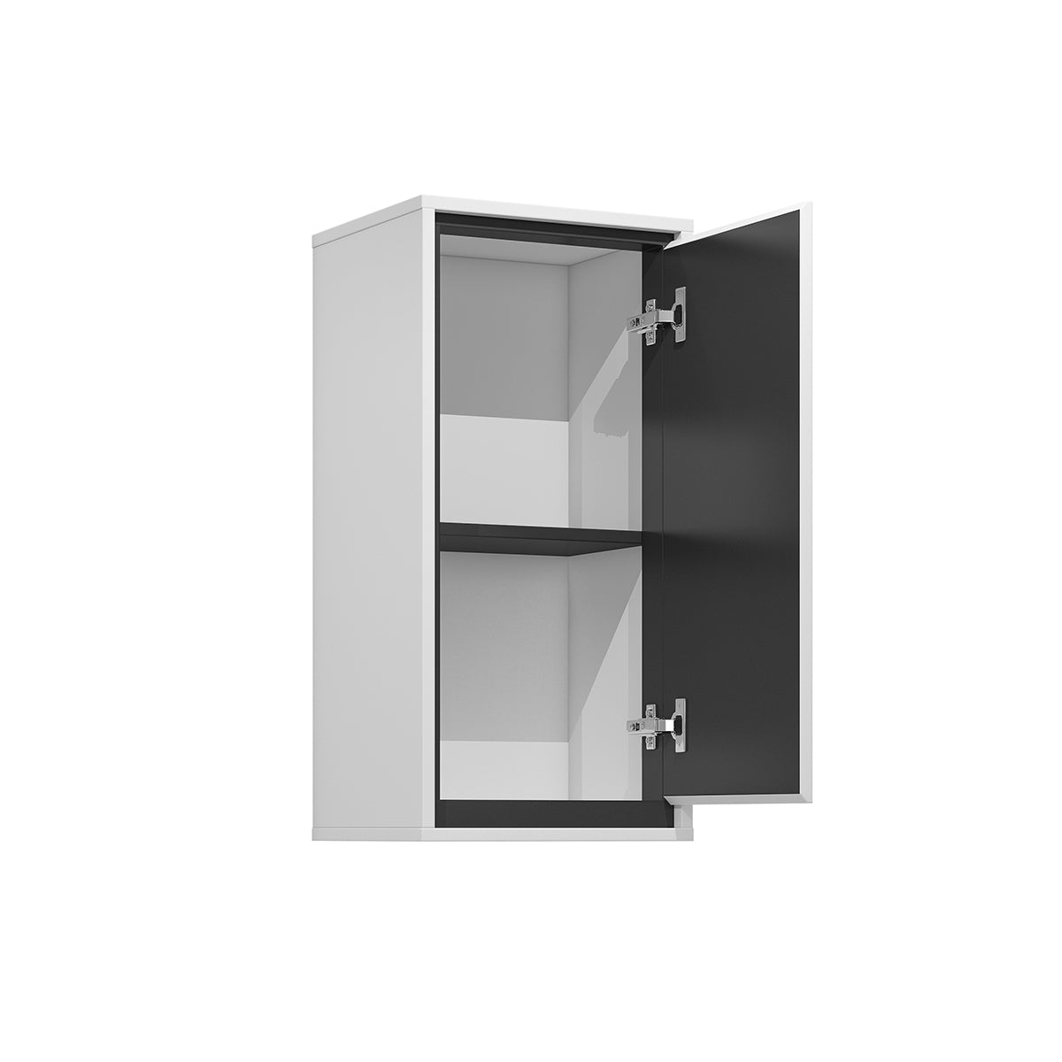 Armoire murale 1 porte Sophéa Blanc - vue 2