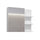 Armoire murale 1 porte miroir Sophéa Blanc