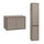 Ensemble meuble sous-vasque 80cm et colonne Sophéa Taupe