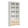 Vaisselier 2 portes 2 tiroirs Soren Blanc et Bois