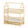Lit cabane superposé 90x200 sommiers lit gigogne et tiroirs Antonin Bois
