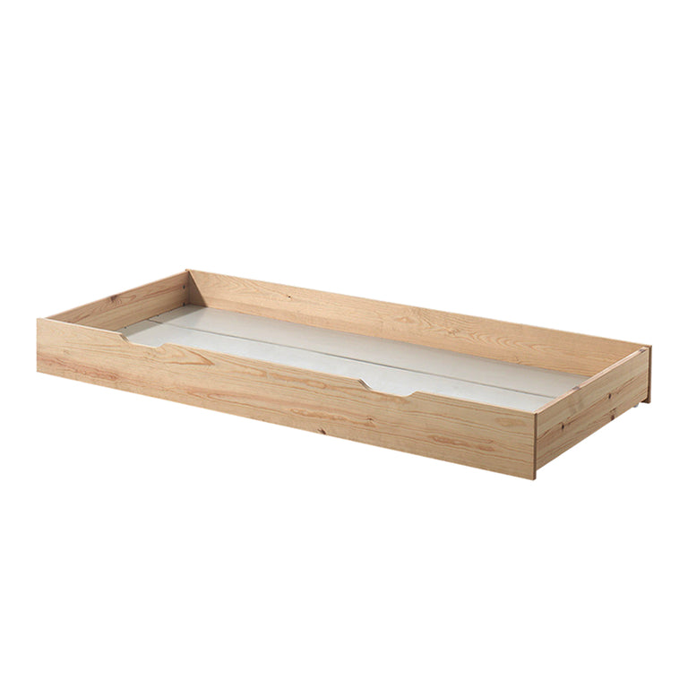 Lit tipi barrière 90x200 sommier et tiroir inclus Vipack - Bois - vue 5