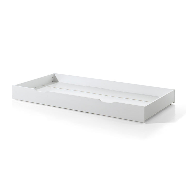 Lit tipi 90x200 sommier et tiroir inclus Vipack - Blanc - vue 5
