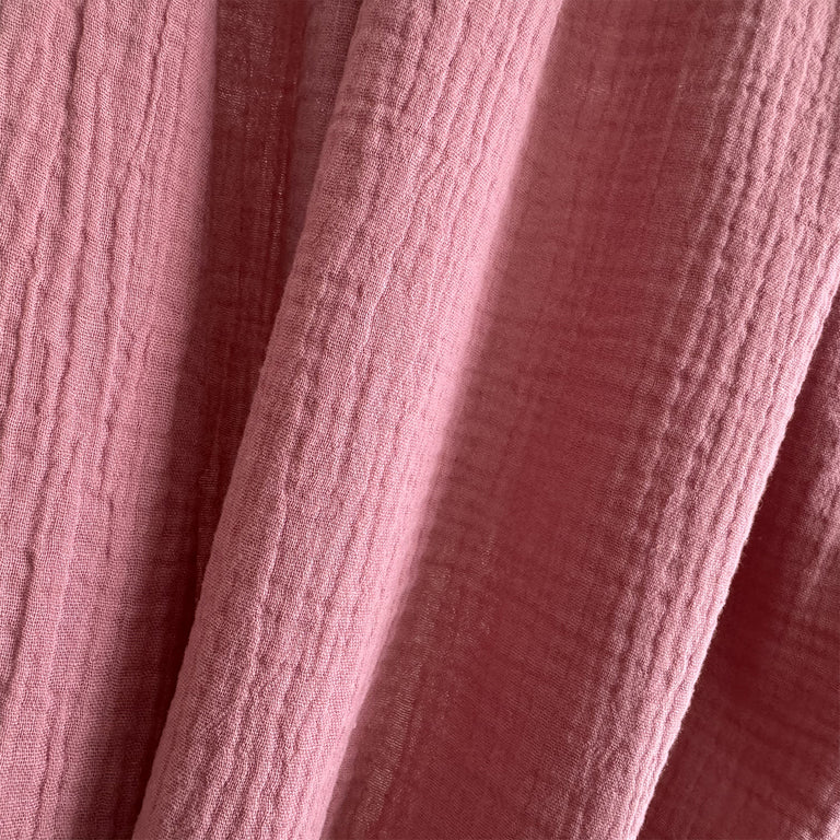 Ciel de lit en mousseline pour 90x200 Rose - vue 4