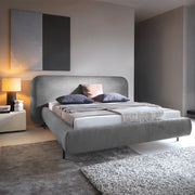 Lit coffre 180x200 sommier inclus Tobias Gris - vue 2