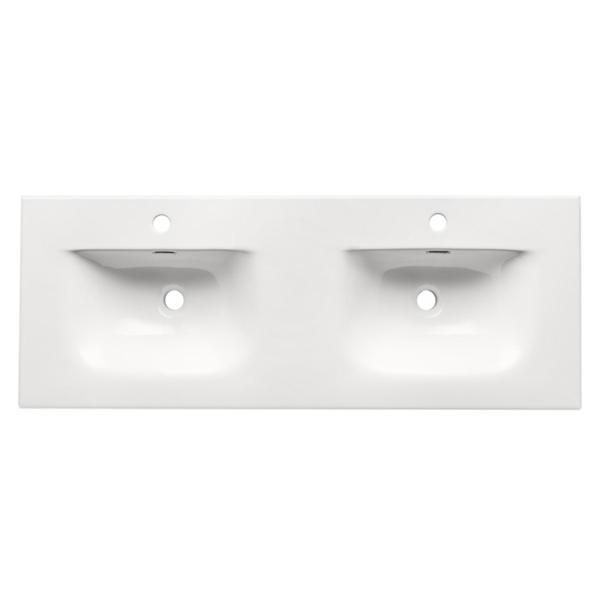 Meuble double vasque encastrée 120cm Sanae Beige sable - vue 4