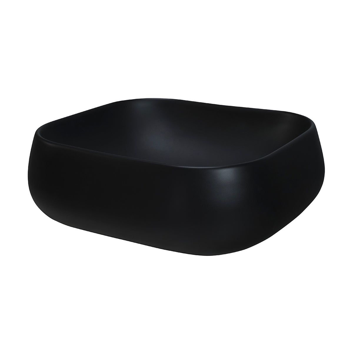 Ensemble meuble simple vasque 60cm et colonne Elora Noir et bois - vue 11