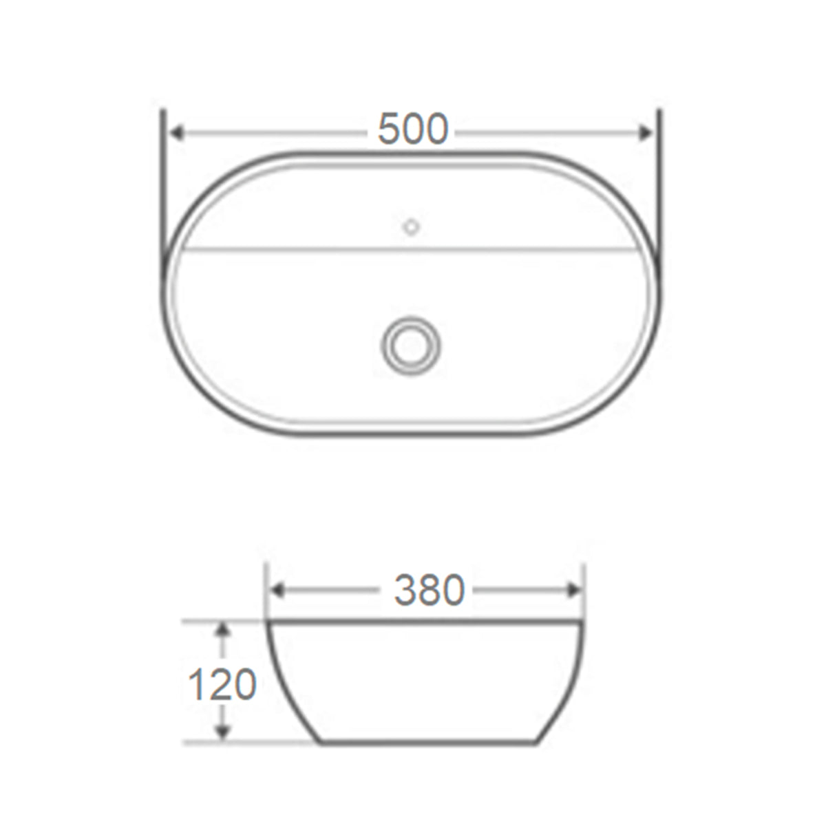 Meuble simple vasque 80cm Teren Bois - vue 9