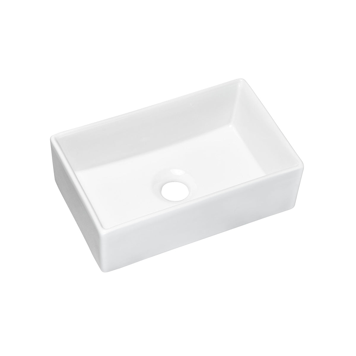 Ensemble meuble simple vasque 50cm 2 tiroirs et colonne Riva Cachemire et Bois - vue 12