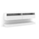 Mur TV 2 portes 160 cm Vega Blanc
