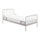 Lit 90x200 Sommier inclus Vipack Alice - Gris