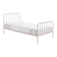 Lit 90x200 Sommier inclus Vipack Alice - Rose