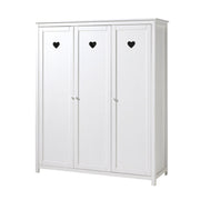 Armoire 3 portes Vipack Amori - Blanc