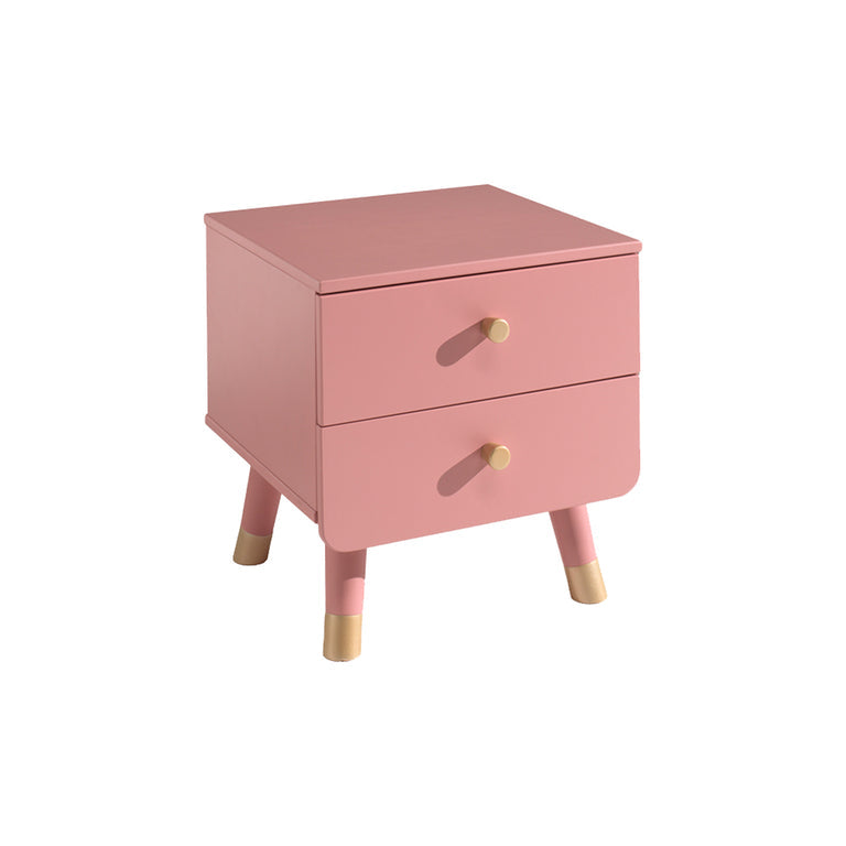 Chevet 2 tiroirs Vipack Billy - Terra Rose