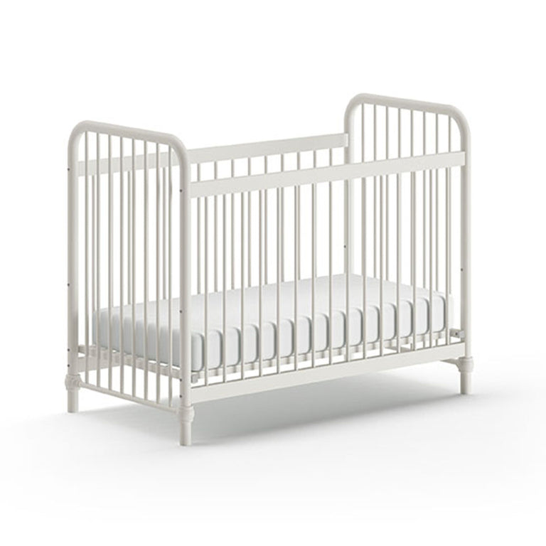 Lit bébé 60x120 Jaxx by Vipack Bronxx Blanc mat
