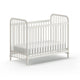 Lit bébé 60x120 Jaxx by Vipack Bronxx Blanc mat