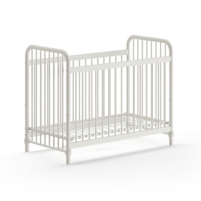 Lit bébé 60x120 Jaxx by Vipack Bronxx Blanc mat - vue 2