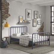 Lit 140x200 sommier inclus Vipack Bronxx Denim mat - vue 3